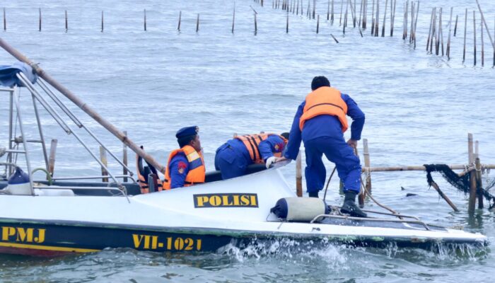 Ditpolairud Bongkar Pagar Laut di Perairan Tangerang, 154 Personel dan 10 Kapal Dikerahkan