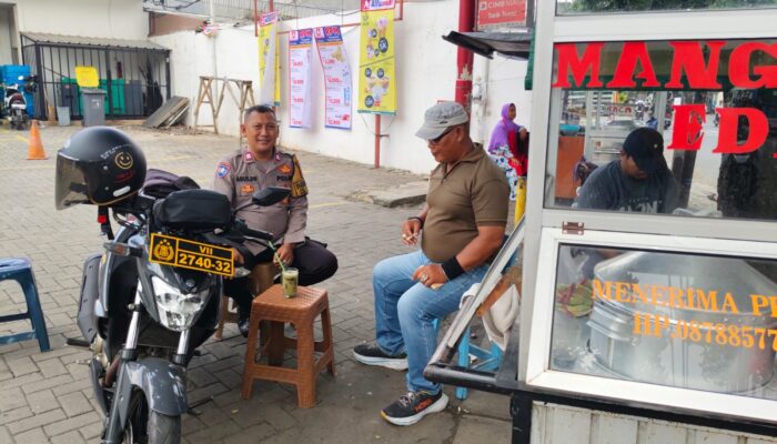 Cooling system ke masyarakat, Bhabinkamtibmas sambang ke warga