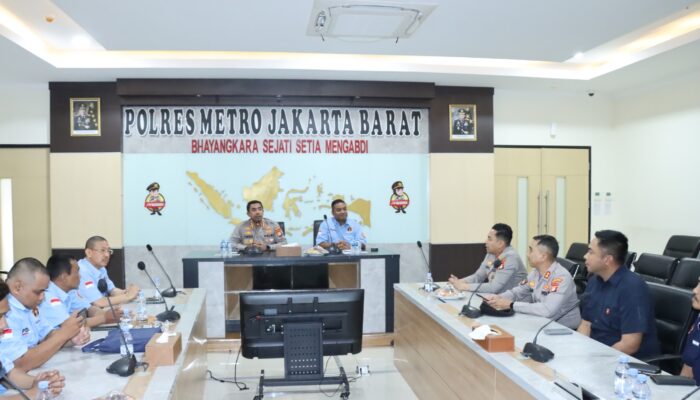 Kapolres Metro Jakarta Barat Terima Audiensi PWI Pokja Polres, Perkuat Sinergi dengan Media