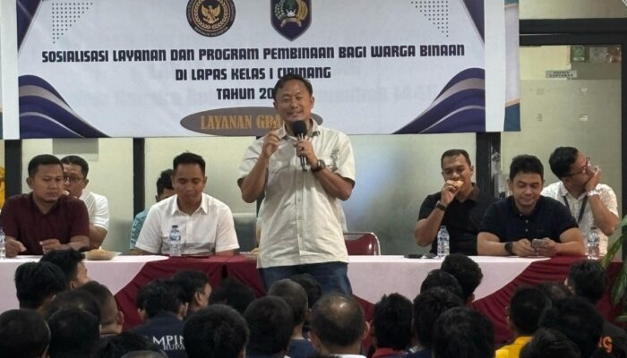 Kalapas Cipinang Tegaskan Layanan Gratis dan Bebas Pungli