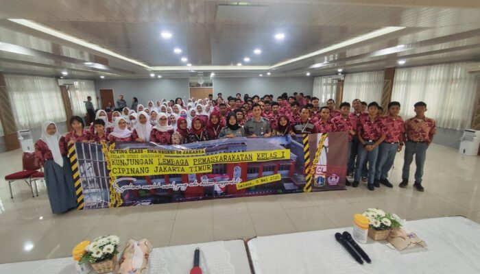 Edukasi Pemasyarakatan: Siswa SMA 88 Jakarta Pelajari Pembinaan Warga Binaan di Lapas Cipinang