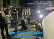 Patroli Perintis Polda Metro Jaya Tangkap 9 Pemuda Tawuran Bersenjata Tajam di Jakarta Timur