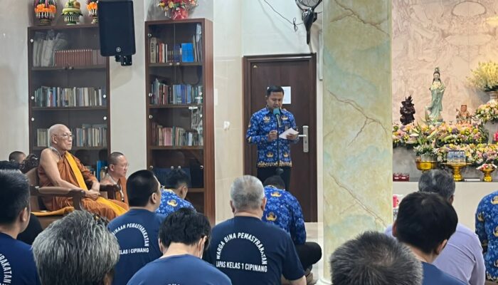 Lapas Cipinang Gelar Perayaan Waisak, Momentum Refleksi dan Pembelajaran bagi Warga Binaan
