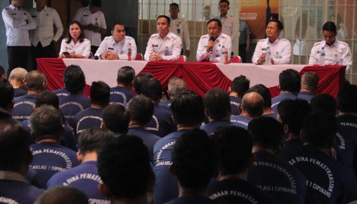 Lapas Cipinang Tancap Gas! Sosialisasi Zero HALINAR Dipimpin Langsung Kalapas di Blok Hunian