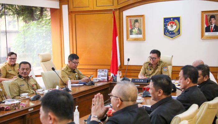 Terima Audiensi Peserta P3N XXV Lemhannas RI, Sekjen Kemendagri Jelaskan Upaya Percepat Perizinan Berusaha di Daerah