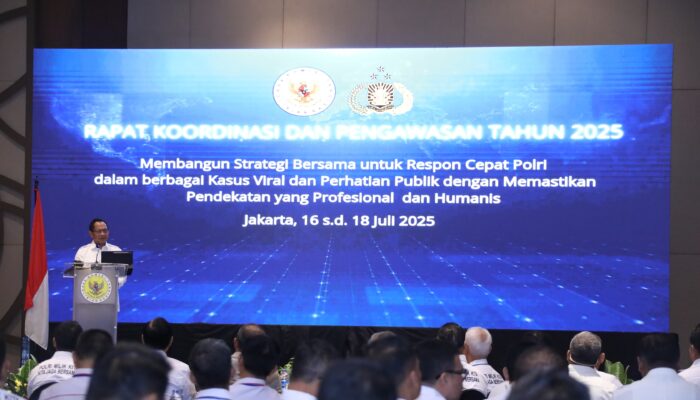 Mendagri Buka Rakor Pengawasan Kompolnas Bersama Polri Tahun 2025