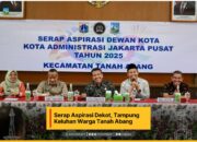 Serap Aspirasi Dekot, Tampung Keluhan Warga Tanah Abang