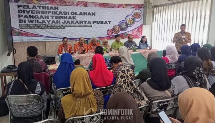Sudin KPKP Selenggarakan Pelatihan Olahan Ternak Bagi Warga Kecamatan Gambir dan Tanah Abang