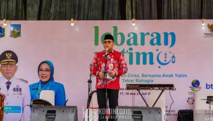 Wali Kota Jakpus Buka Lebaran Yatim