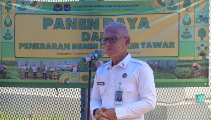Kakanwil Heri Azhari Resmikan Program Budidaya Ikan Lapas Cipinang: Langkah Strategis Dukung Asta Cita