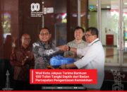 Wali Kota Jakpus Terima Bantuan 100 Toilet Tangki Septik dari Badan Percepatan Pengentasan Kemiskinan
