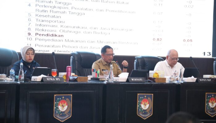 Inflasi 2,37 Persen, Mendagri Minta Pemda Waspada Kenaikan Harga Pangan