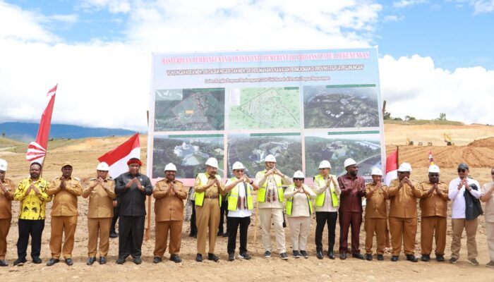 Kunjungi Wamena, Mendagri Pastikan Lokasi Pusat Pemerintahan Provinsi Papua Pegunungan