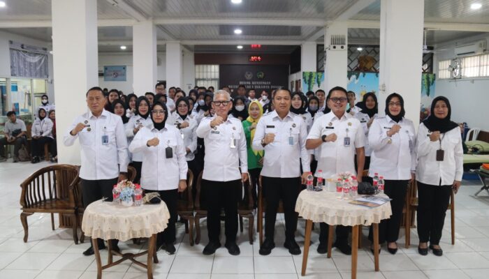 Semarak HUT ke-80 RI, Rutan Kelas I Jakarta Pusat Gelar Donor Darah dan Bakti Sosial untuk Keluarga Warga Binaan