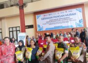 Beras Murah dan Senyum Warga di Kick Off Gerakan Pangan Murah Polres Metro Jakpus