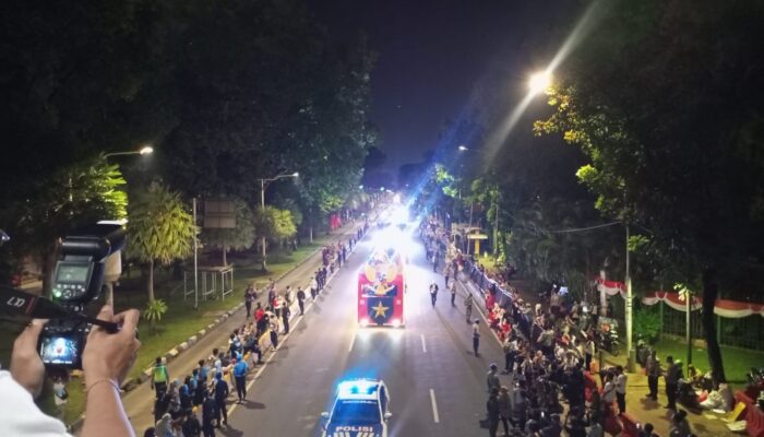 Karnaval Budaya HUT RI ke-80 Berlangsung Meriah dan Kondusif di Jakarta Pusat