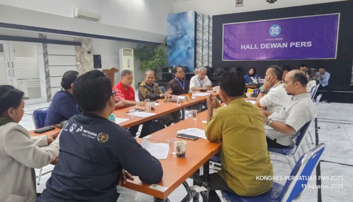 Kongres Persatuan PWI 2025 Disiarkan Live Streaming Melalui Kanal Youtube PWI Official