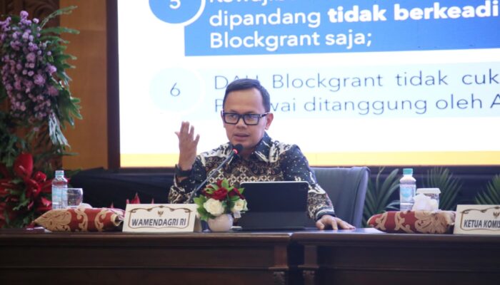 Wamendagri Bima Tekankan Pengelolaan TKD yang Lebih Adil, Proporsional, dan Efektif