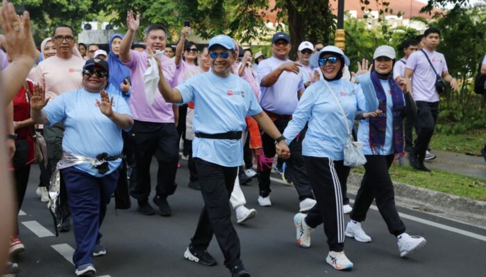 Rayakan Puncak HUT Ke-80, Kemendagri Gelar Jalan Sehat dan Bazar di TMII