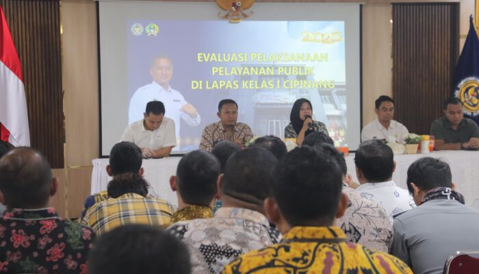 Lapas Cipinang Lakukan Evaluasi Layanan Kunjungan, Perkuat Empati dan Kualitas Pelayanan Publik