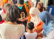 Anggota Komisi A DPRD DKI, Inad Luciawaty Kunjungi Tempat Pengungsian Korban Kebakaran Tangki