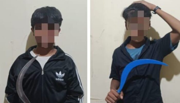 Polisi Gagalkan Tawuran Remaja di Johar Baru, Dua Celurit Disita