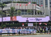250 Warga Tanah Abang Serukan Anti Anarkisme di Bundaran HI