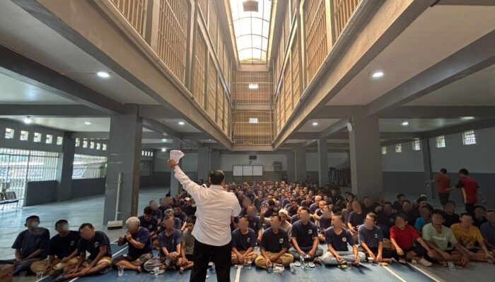 Cegah Narkoba dan Modus Penipuan, Lapas Cipinang Sosialisasikan Program Bebas Peredaran Uang