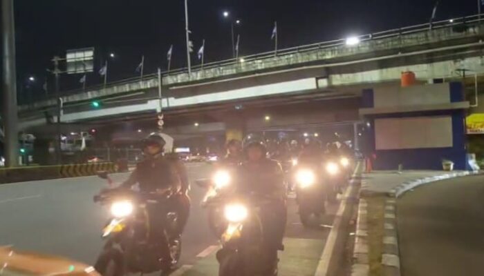 Polres Metro Jakpus Gelar Patroli Skala Besar untuk “Jaga Jakarta” di Akhir Pekan