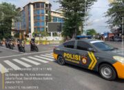 Jaga Jakarta, Polres Metro Jakarta Pusat Gelar Patroli Mobile Antisipasi Gangguan Kamtibmas