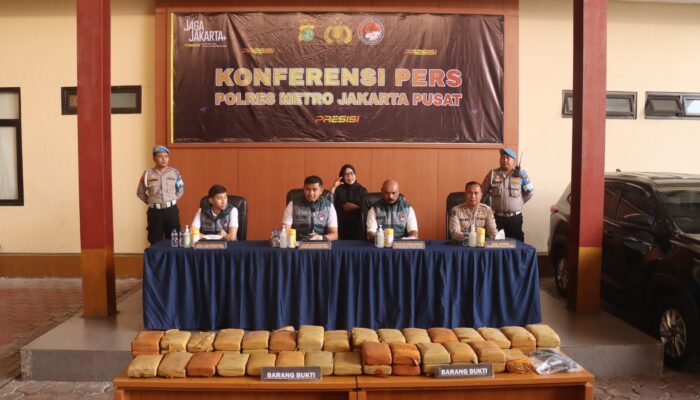 Dua Pria di Cakung Simpan 53 Kg Ganja, Jaringan Diduga Berasal dari Aceh
