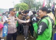 Polisi Kawal Unjuk Rasa Ojol dengan Pendekatan Humanis dan Simpati