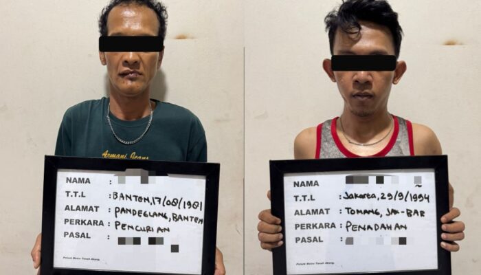 Jejak Digital Berujung Penangkapan, Polsek Metro Tanah Abang Ungkap Kasus Pencurian