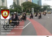 “Jaga Jakarta”, Polres Metro Jakarta Pusat Gelar Patroli Gabungan Antisipasi Guantibmas