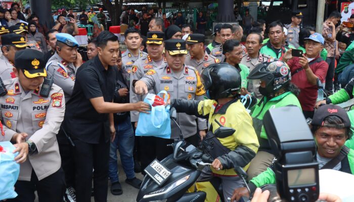 Polres Metro Jakarta Pusat Resmikan Gerai “Rakyat Mart” untuk Ojol, Dukung Program Pangan Murah dan Jaga Jakarta