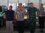 Polres Metro Jakarta Utara Bersama TNi dan Ormas Lakukan Patroli Sekala Besar Antisipasi Massa yang Anarkis