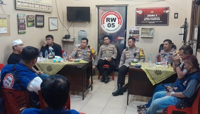 Kapolres Metro Jakarta Pusat Ajak Warga Kemayoran Jaga Jakarta dengan Optimalkan Pos Kamling dan Program Kampung Siaga TB