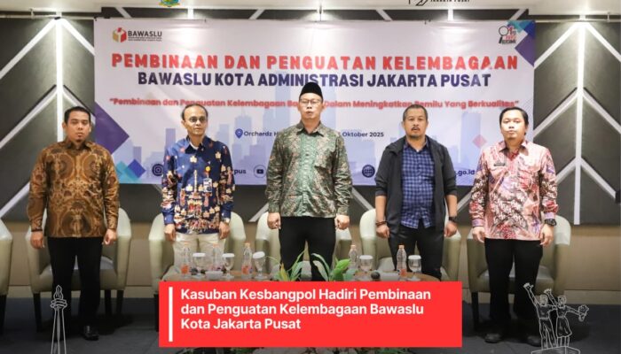 Kasuban Kesbangpol JP: Bawaslu Penjaga Kualitas Demokrasi dan Penegak Keadilan Pemilu