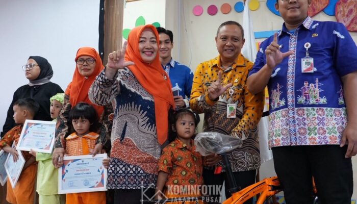 Sudin Pusip Berikan Apresiasi Kepada 75 Peserta IKRA