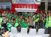 Jaga Jakarta, Kapolres Metro Jakarta Pusat Resmikan Gerai Rakyat Mart untuk Komunitas Ojol di Menteng