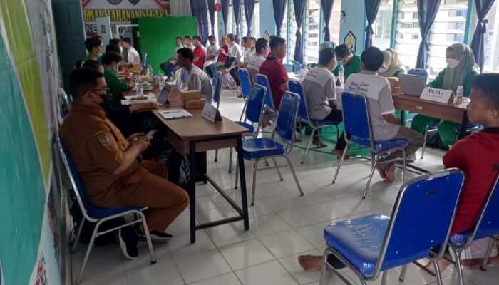 DinKes Barsel Gelar Skrining dan Pencegahan Tuberkulosis bagi Warga Binaan Rutan Kelas IIB Buntok
