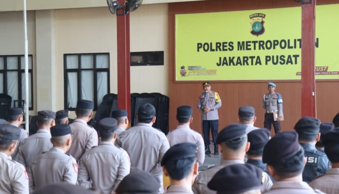 Wakapolres Metro Jakpus Tegaskan Disiplin dan Pelayanan Adalah Kunci Kepercayaan Publik