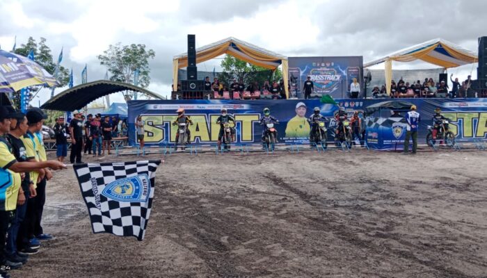 Wabup Buka Kejurprov Grasstrack Bupati Cup Tahun 2025