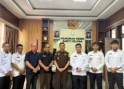 Perkuat Sinergi, Ka.Rutan Kelas IIB Buntok Sambangi Kejaksaan Negeri Barito Selatan