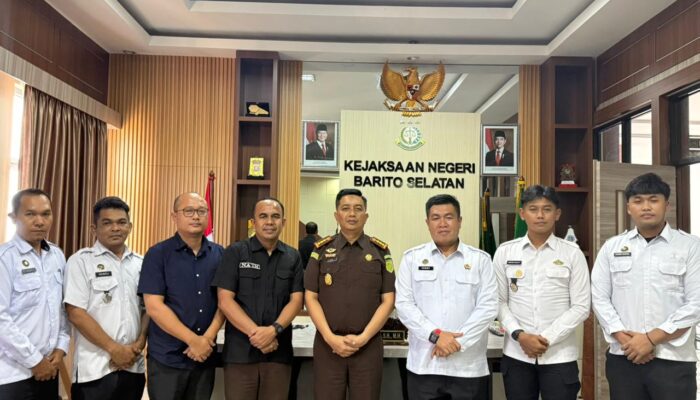 Perkuat Sinergi, Ka.Rutan Kelas IIB Buntok Sambangi Kejaksaan Negeri Barito Selatan