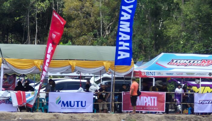PT Multi Tambangjaya Utama (PT MUTU) Dukung Dan Salah Satu Sponsor Kejurprov Grasstrack Bupati Cup Tahun 2025