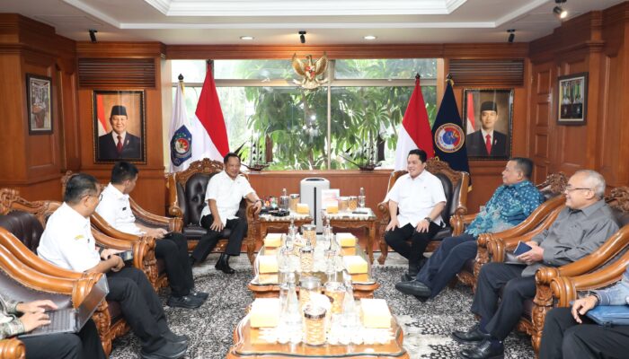 Mendagri Terima Kunjungan Menpora, Bahas Penguatan Industri Olahraga di Tanah Air
