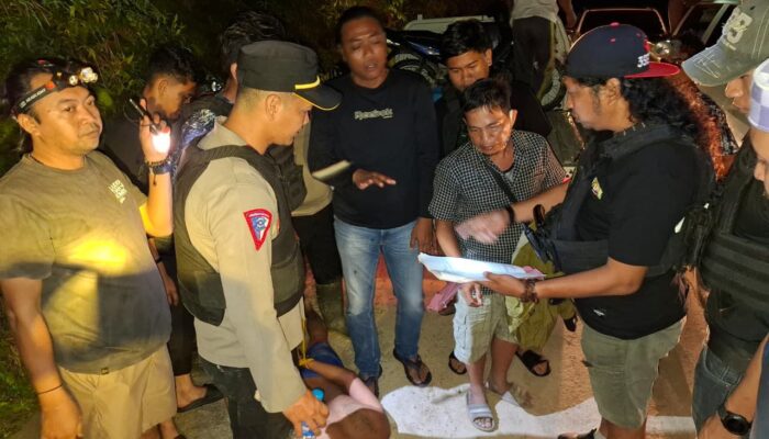 Kurang dari 1×24 Jam, Pelaku Pembunuhan Ditangkap Dan Diamankan Di Polres Barsel