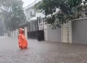 Hujan Deras Wilayah Kemang Kebanjiran