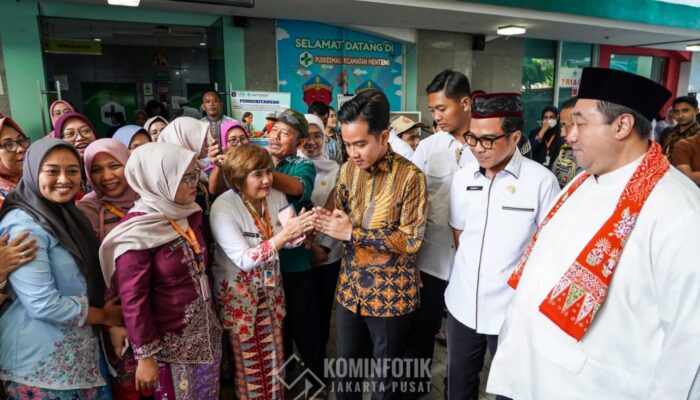 Wawali Jakpus Dampingi Wapres Tinjau Kesehatan Gratis di Puskesmas Menteng